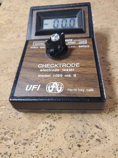 1089 MKII Checktrode Impedance Meter UFI NO LEADS UNTESTED