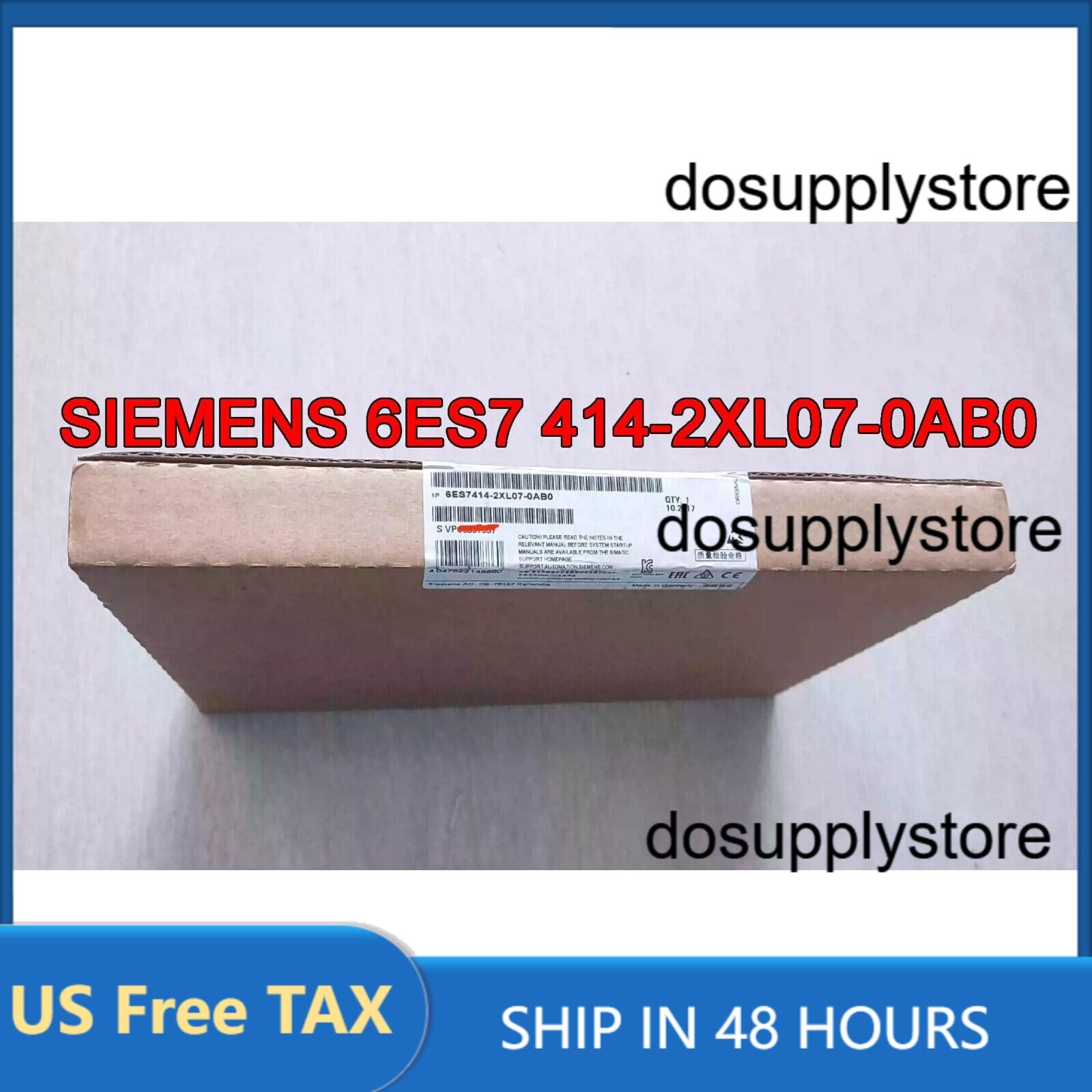New Siemens 6ES7 414-2XL07-0AB0 6ES7414-2XL07-0AB0 SIMATIC S7-400 CPU 414-2