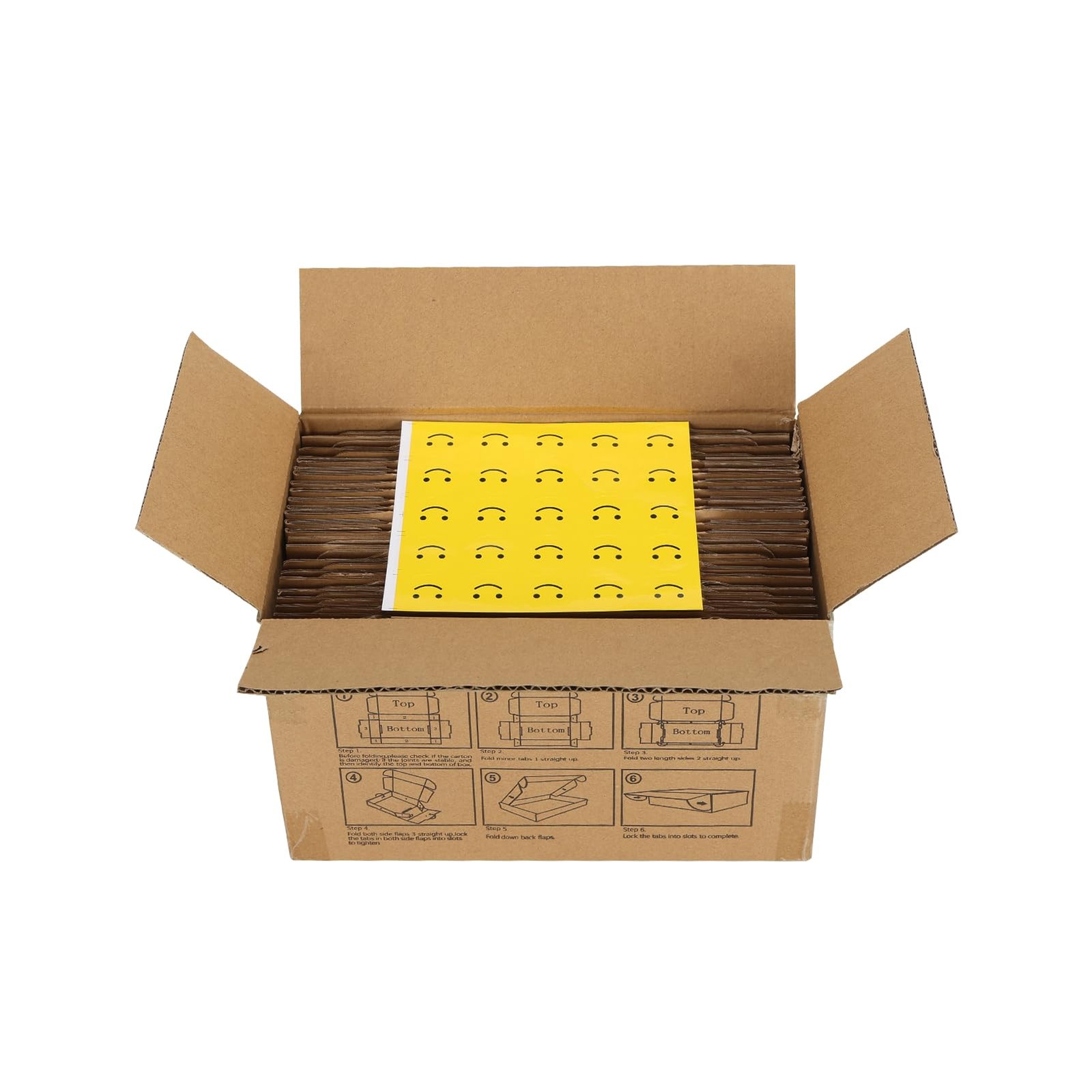 6x4x2 inches Shipping Boxes Set of 25, Brown Corrugated Cardboard Box Literat…