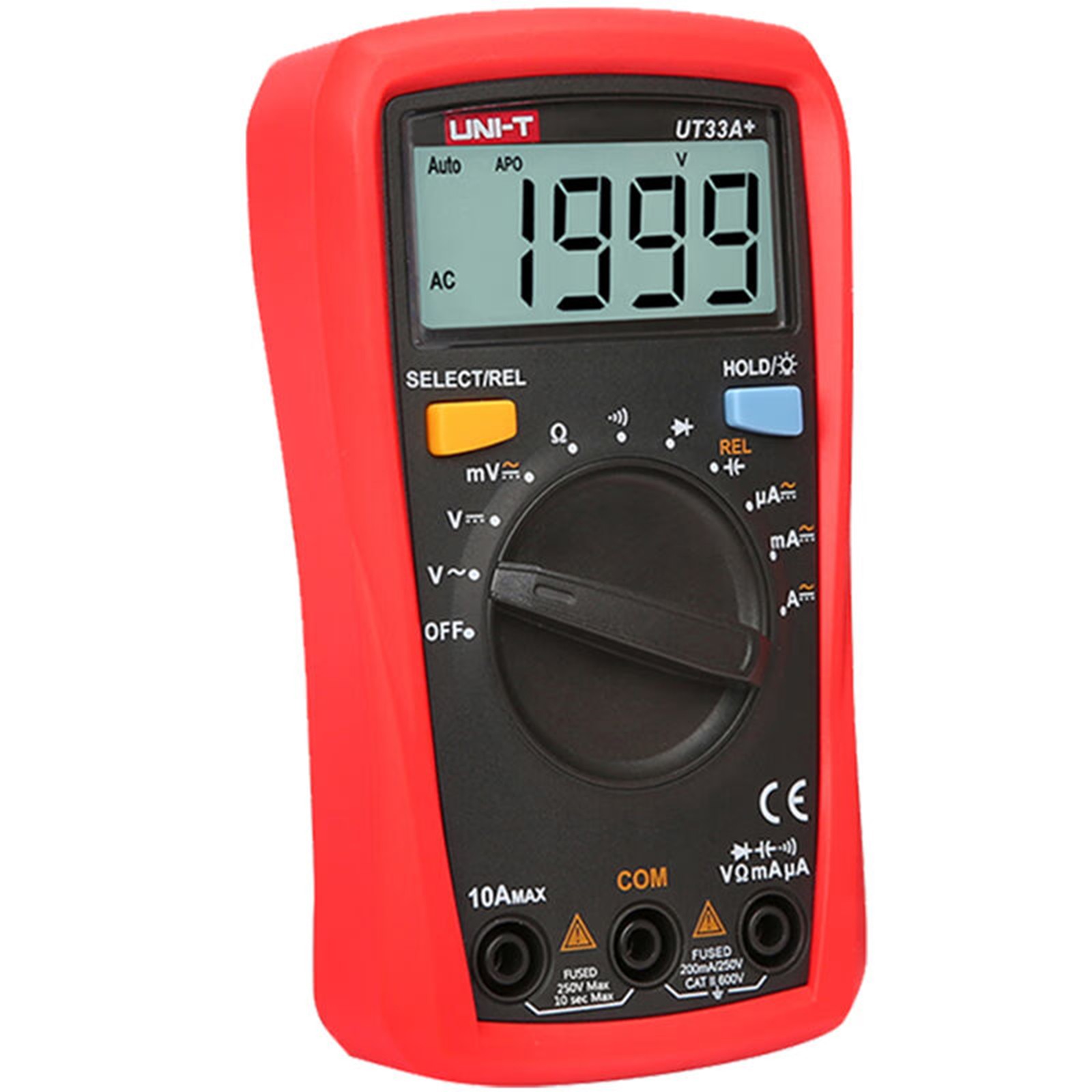 one new UNI-T UT33A+ Meter Multimeter Mini Ammeter Multitester AC #YP1