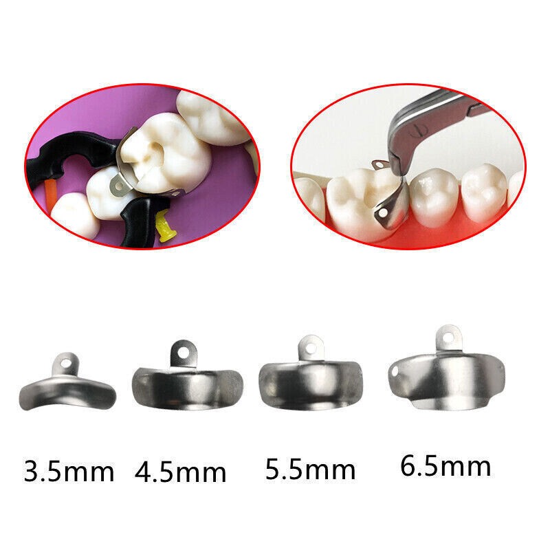 Dental Matrix Bands Ring Sectional Matrice Clamp Fit Garrison Palodent V3 System