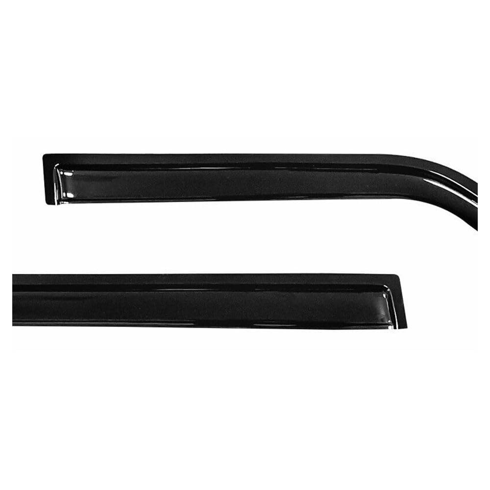 4pc Window Visor Rain Guard Smoke Tinted Slim Acrylic Jeep Patriot 2007-2017