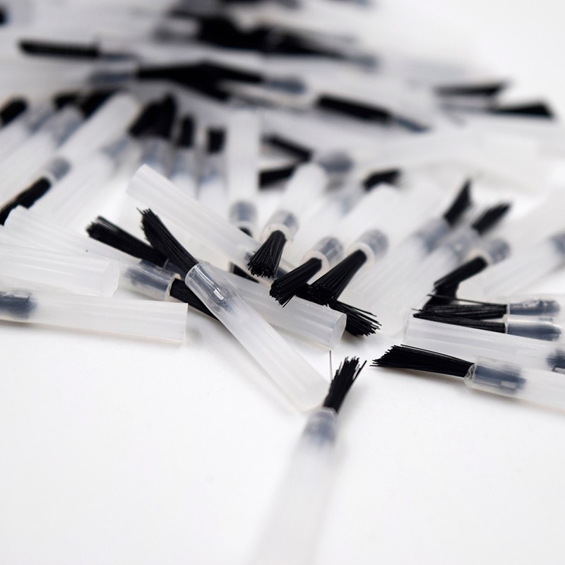 100 Pcs/Bag Dental Composite Long Brush Bonding Etching Disposable Applicator