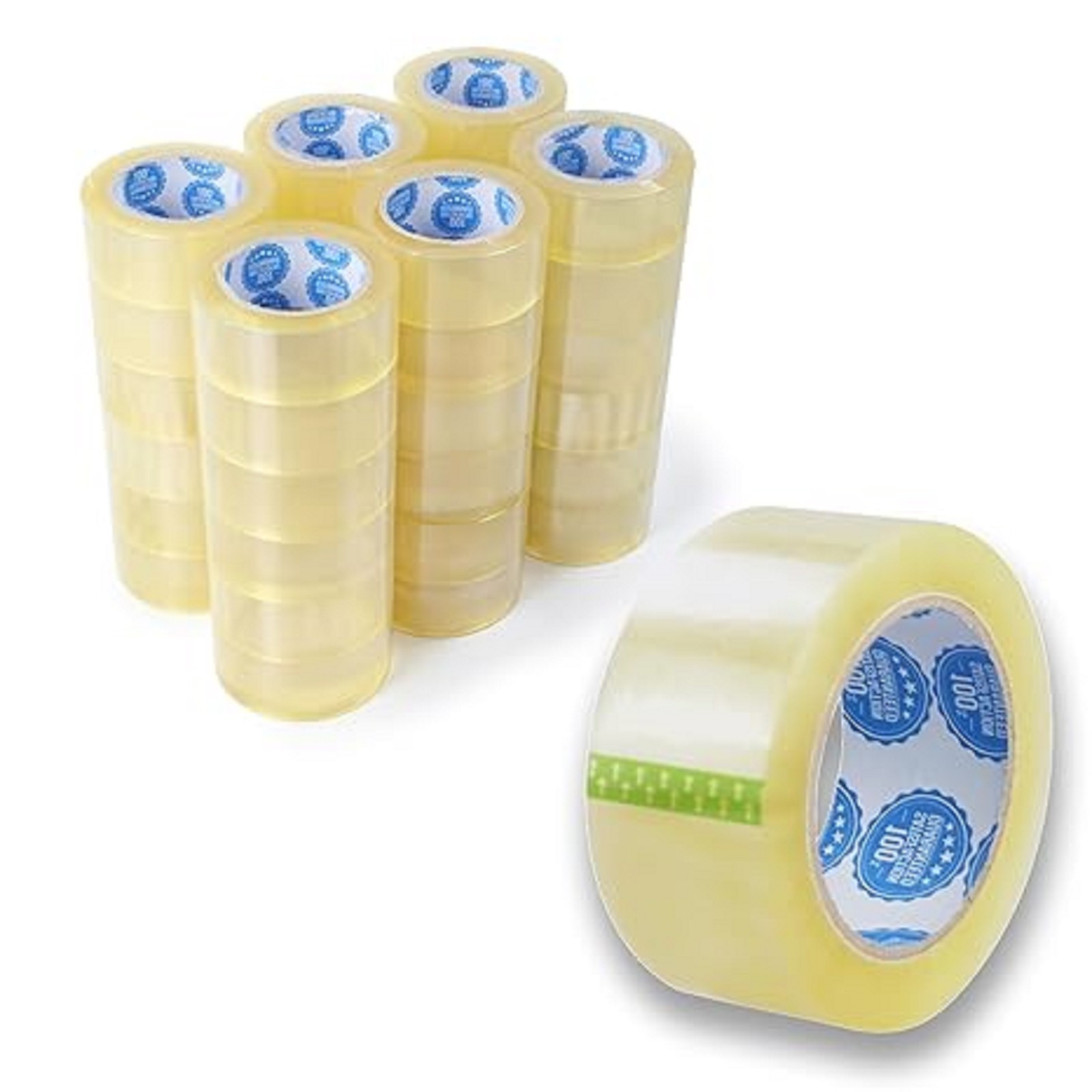 2.0 Mil Clear Packing Tape 36 Rolls (2 Inch x 110 Yards) – Shipping Tape for Box
