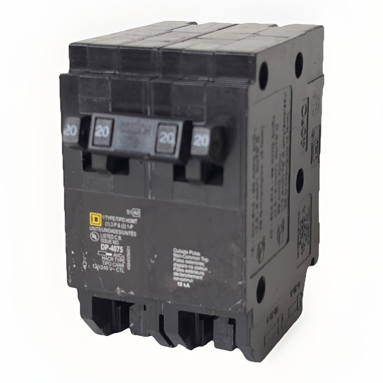Square D HOMT220220CP 20 A Miniature Circuit Breaker