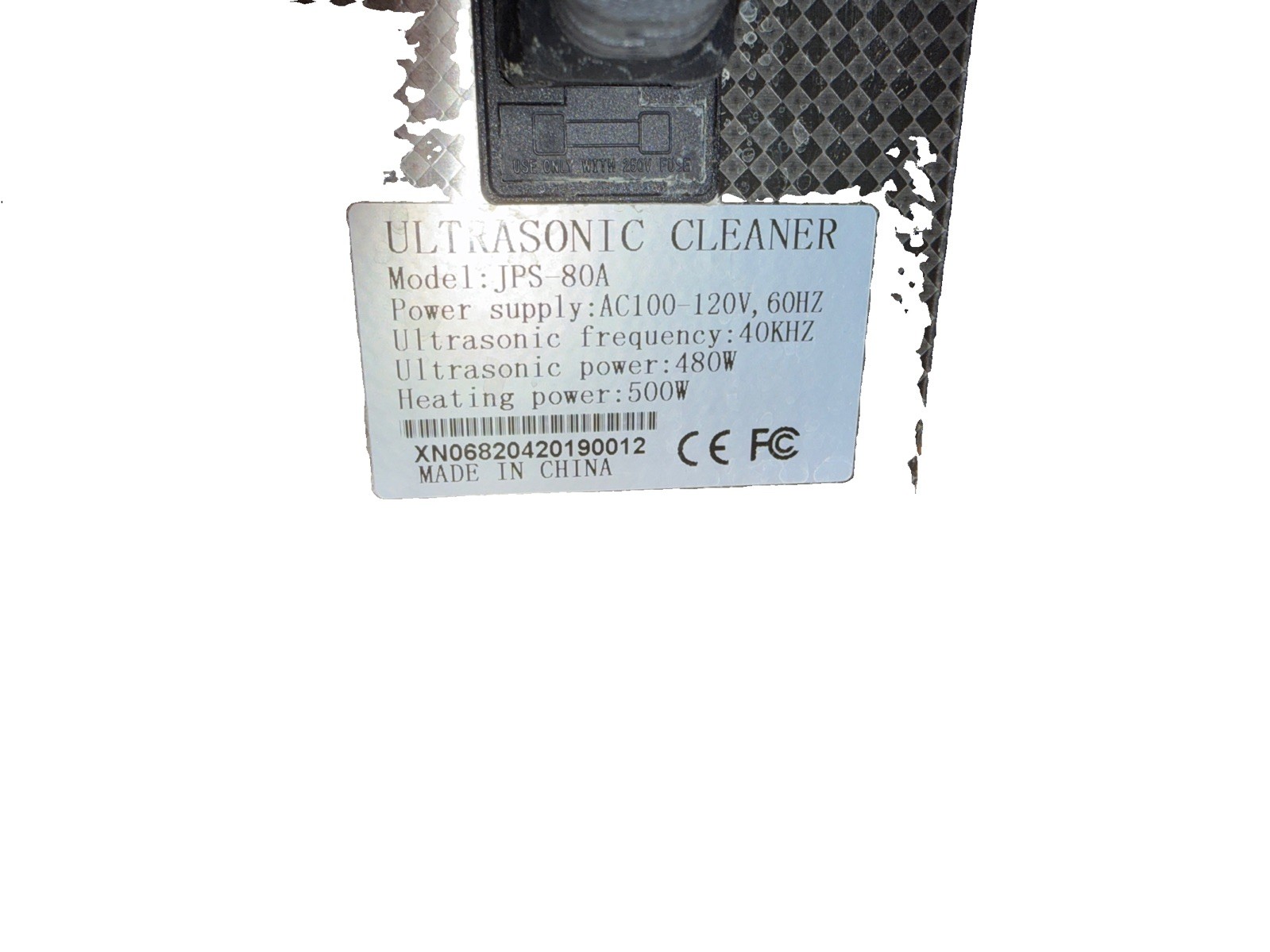 22L Ultrasonic Cleaner Stainless Steel Cleaning Machine & Timer Heater