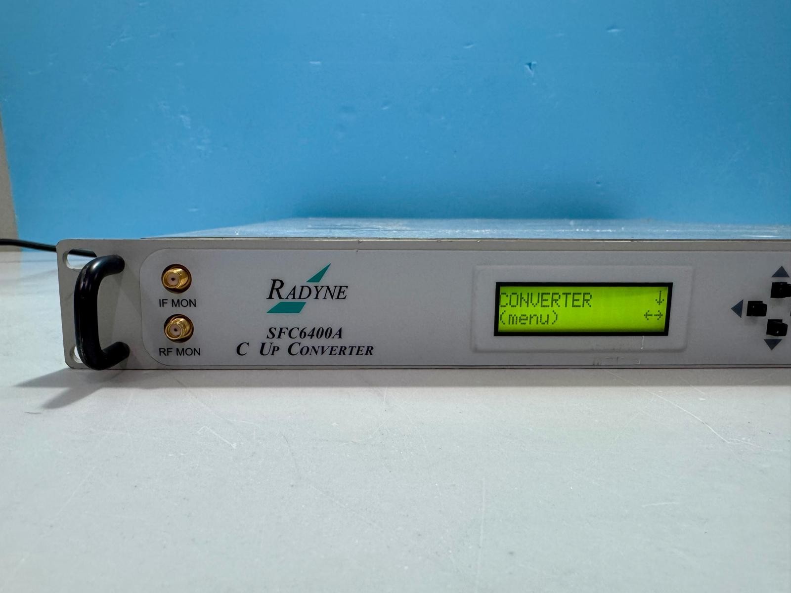 Radyne SFC6400A C-Band Up Converter – TESTED TO POWER ON – No Accessories