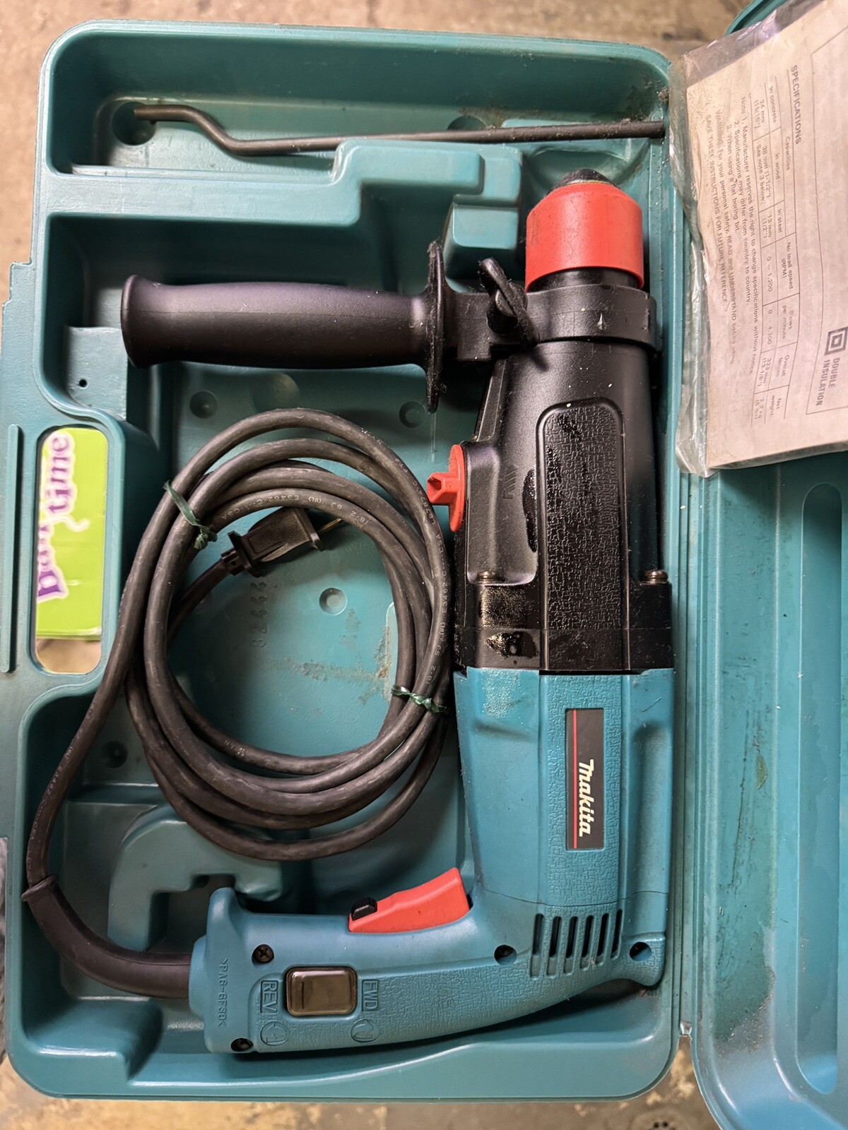 makita rotary hammer Hr2400