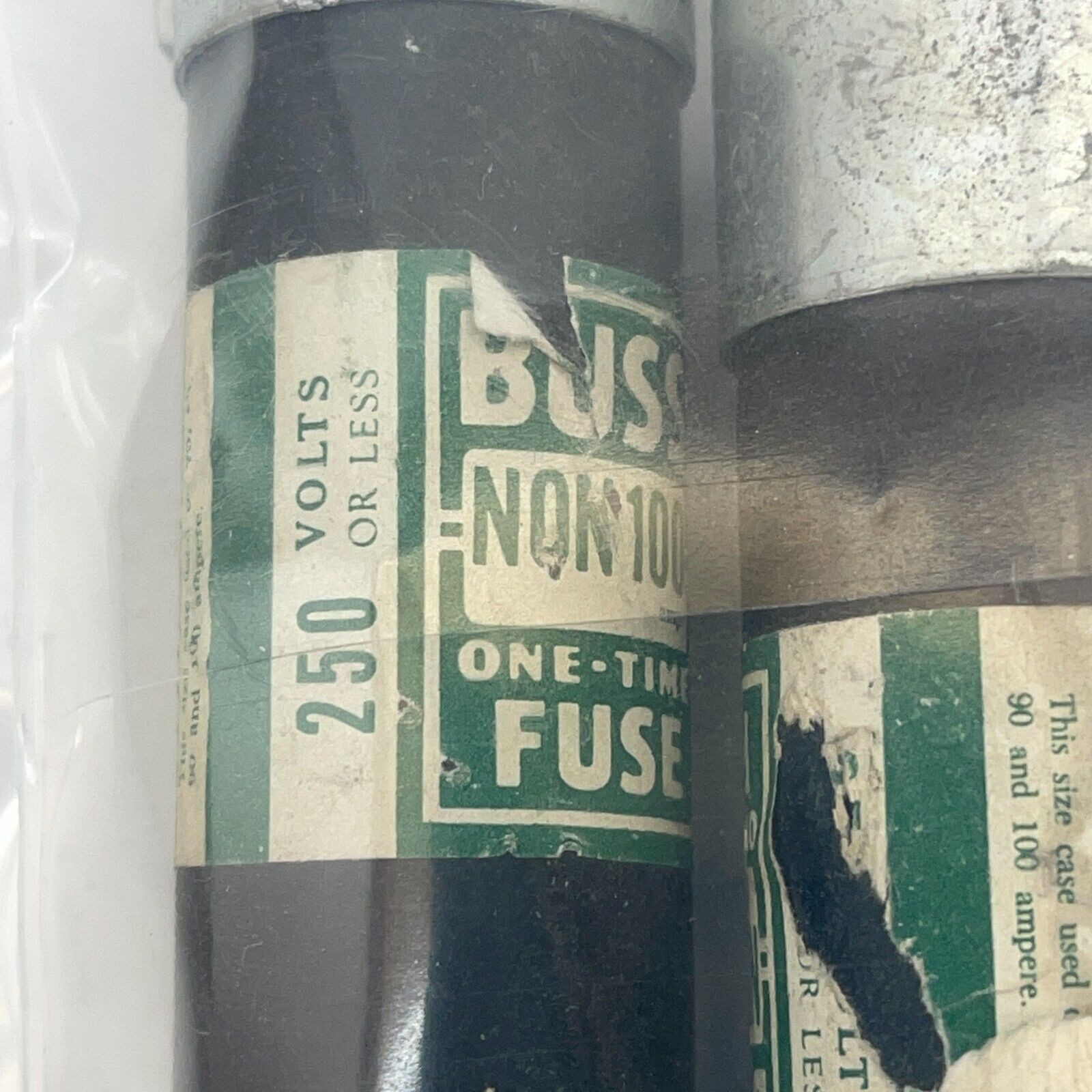 Bussmann 100-Amp NON-100 250V One-Time 100 Amp Low-Voltage Cartridge Fuse