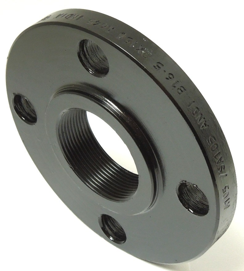 2″ 150 Raised Face Carbon Steel Threaded (NPT) Flange A105 ASME B16.5 F509110