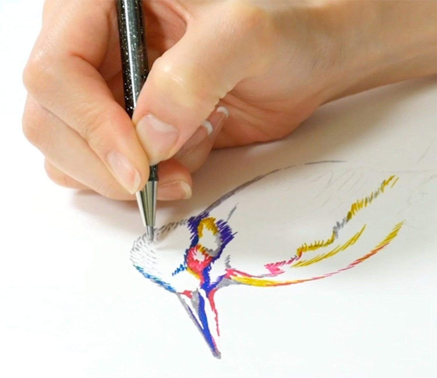 Pentel Hybrid Dual Metallic Liquid Gel Roller Pen Office Product