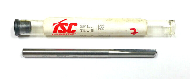 #22 (.157″) Carbide Straight Flute Drill 140 Degree MF835151