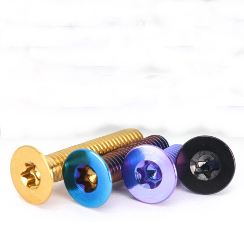 Titanium Torx Socket Countersunk Head Screws M4 M5 M6