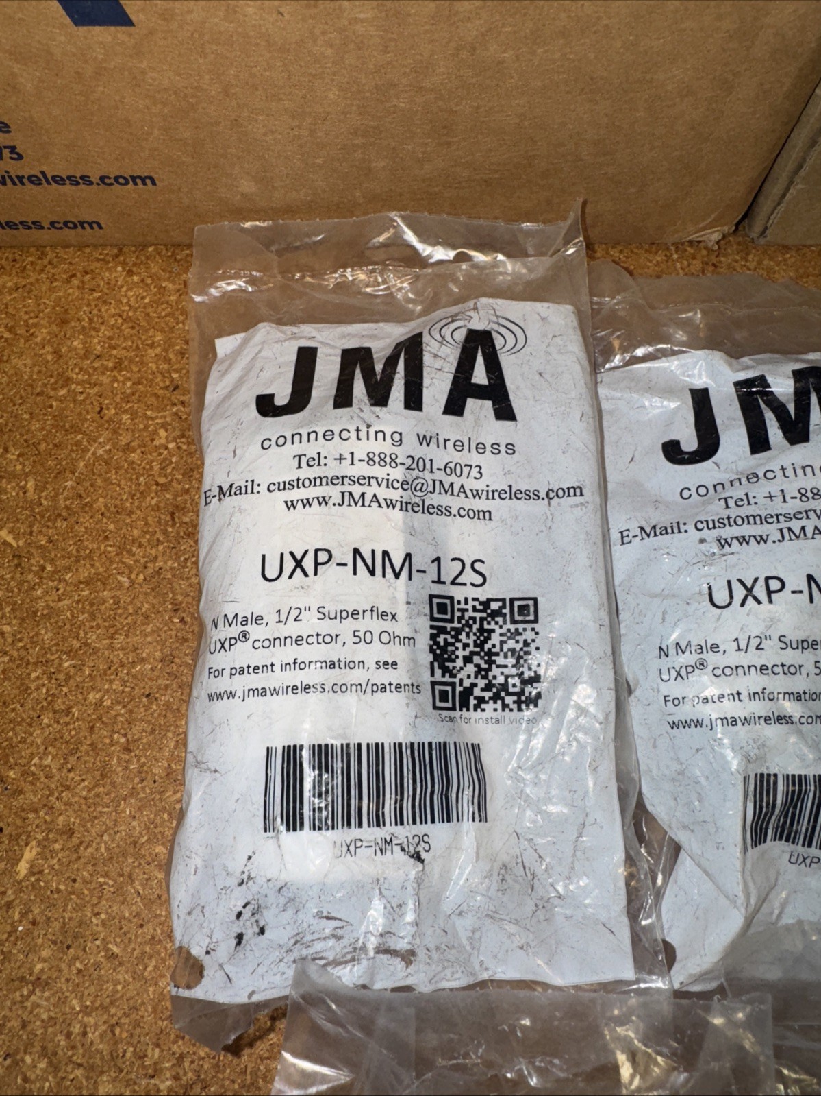 (10 Pc) JMA Wireless UXP-NM-12S N-Male Connectors for 1/2″ Superflex Cable