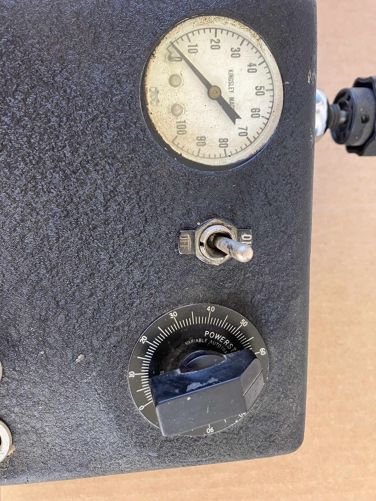 Control Unit From A Kingsley Pneumatic Hot Stamp Foil Machine
