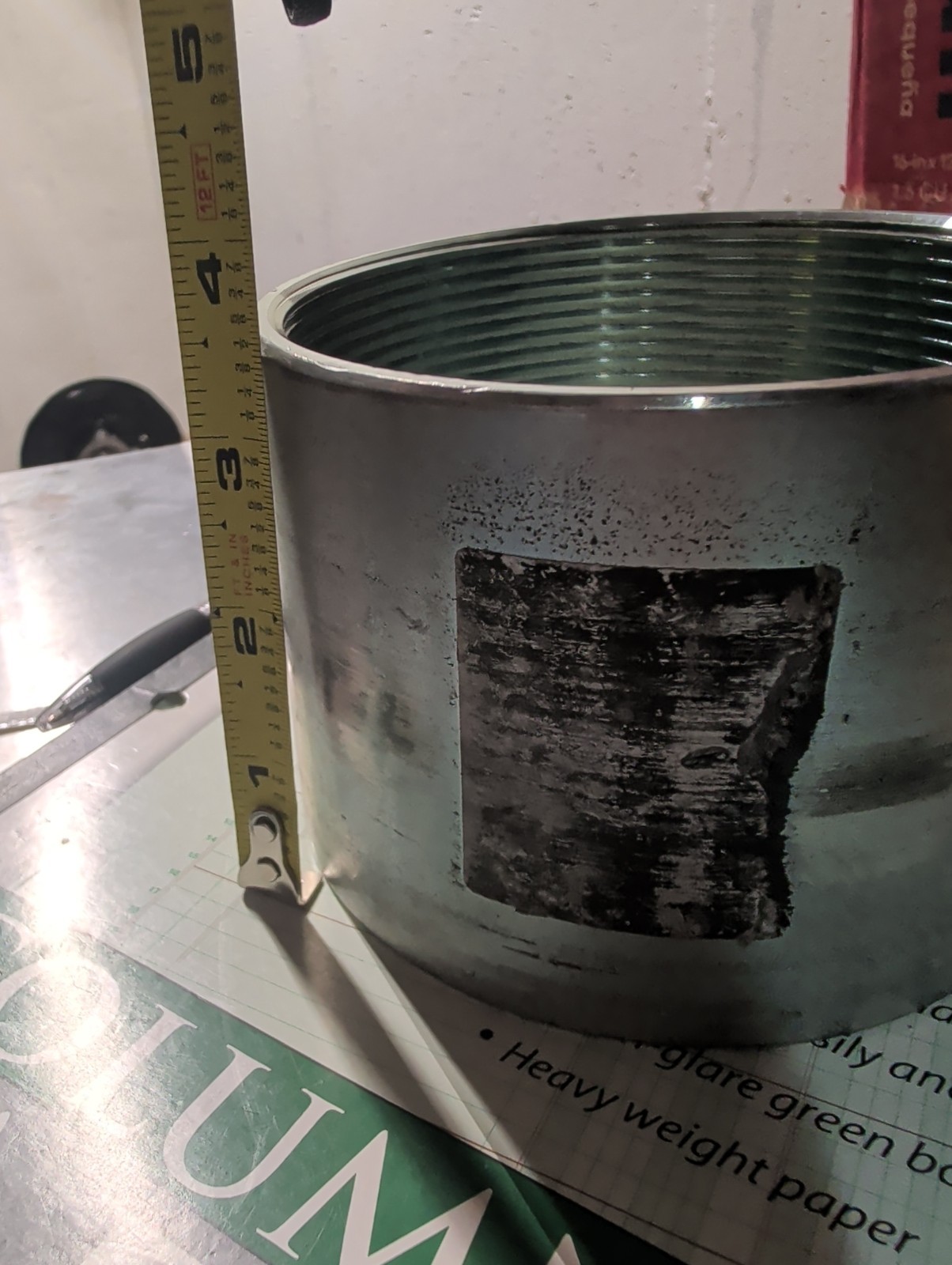 NO NAME 4 1/2″ ALUMINUM RIGID COUPLING CONDUIT FEMALE