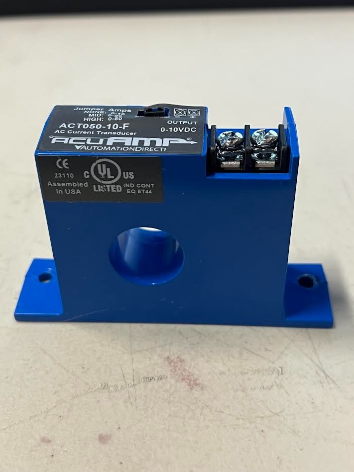 AcuAMP ACT050-10-F AC current transducer 1-phase fixed core New open box