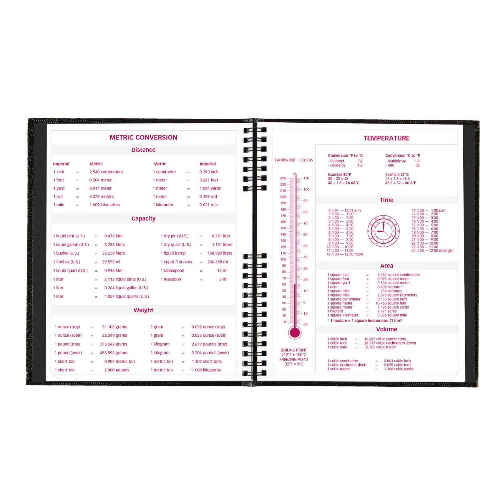 2025 Brownline CB1200C.BLK Monthly Planner, CoilPRO, Hard Cover, 8-7/8 x 7-1/8″