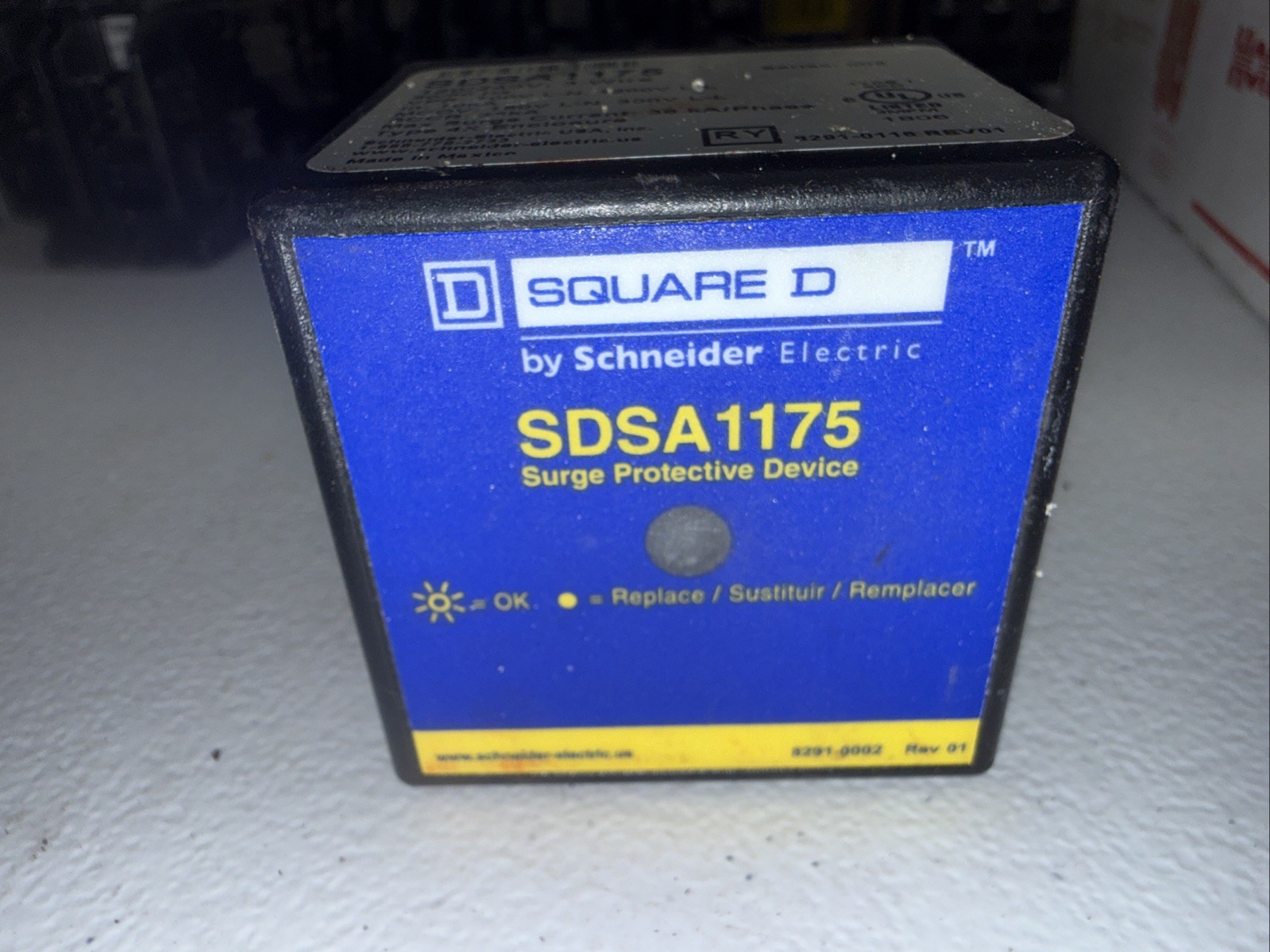 Square D SDSA1175 Surge protection device, Surgelogic, 36kA, 120/240 VAC