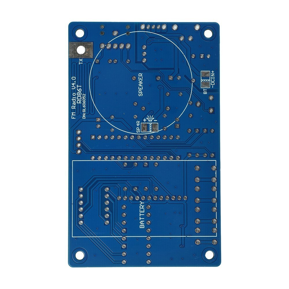 87.5-108MHz Digital FM Radio DIY Electronic Kits Soldering Practice Learning Kit