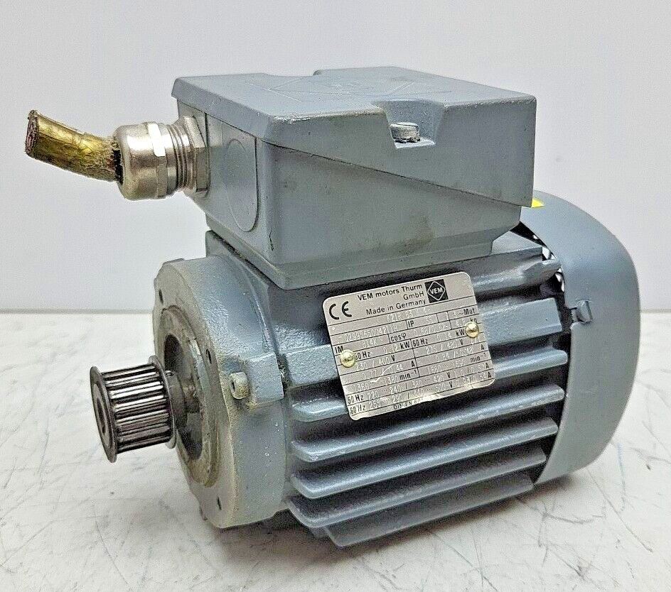 Vem Motor K21R 63 K 4 0.12kW 0.14kW 60Hz 230/400V 275/480V B14K Ac Motor