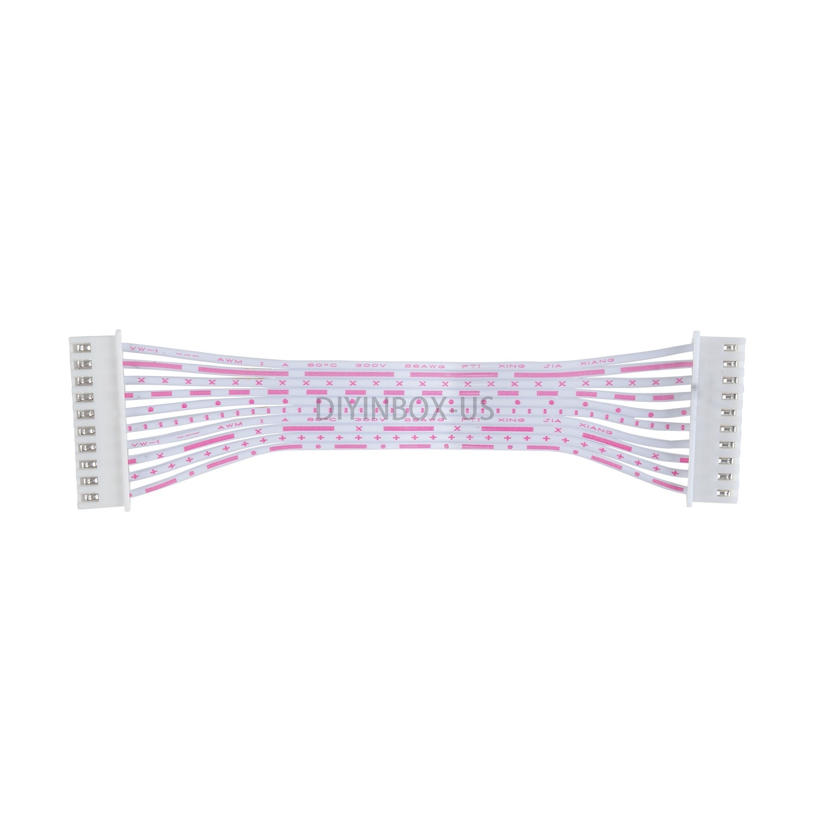 JST-XH2.54mm Pitch Connector Cable 2/3/4/5/6/7/8/9/10/11/12 Pin Female to Female