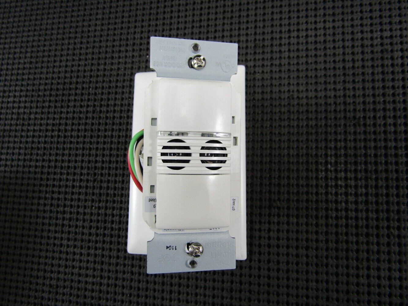 Wattstopper UW-100-W Ultrasonic Wall Switch Sensor 800W 120V 1200W 277V White