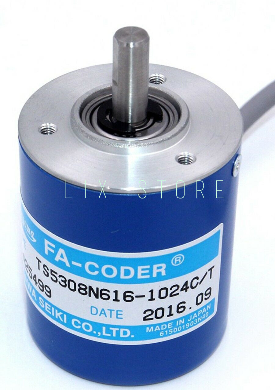 QTY1 TS5308N616-1024C/T for encoder DC5V-30v 12000r/min 6mm shaft #XH