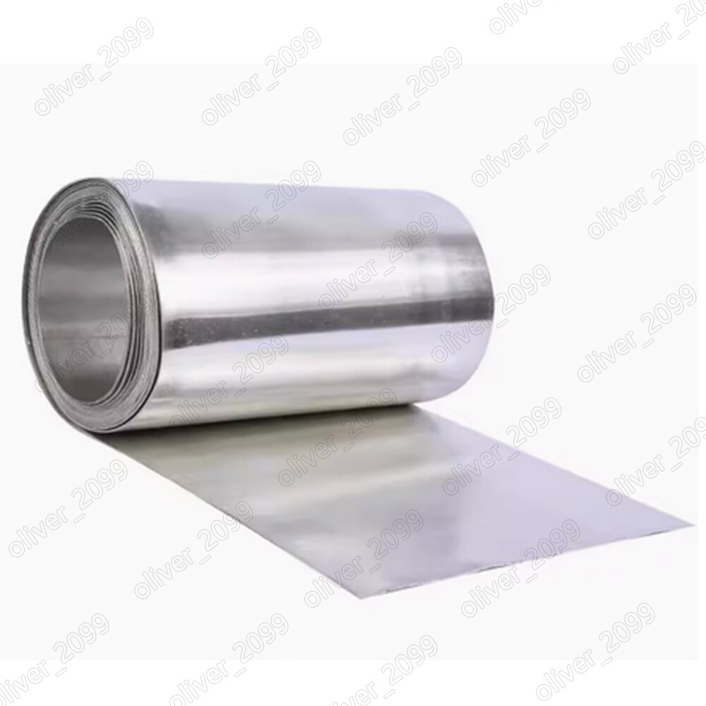 1Meter High-Purity Pure Tin Sn Metal Foil Sheet Strip Plate Thickness 0.02-1.0mm
