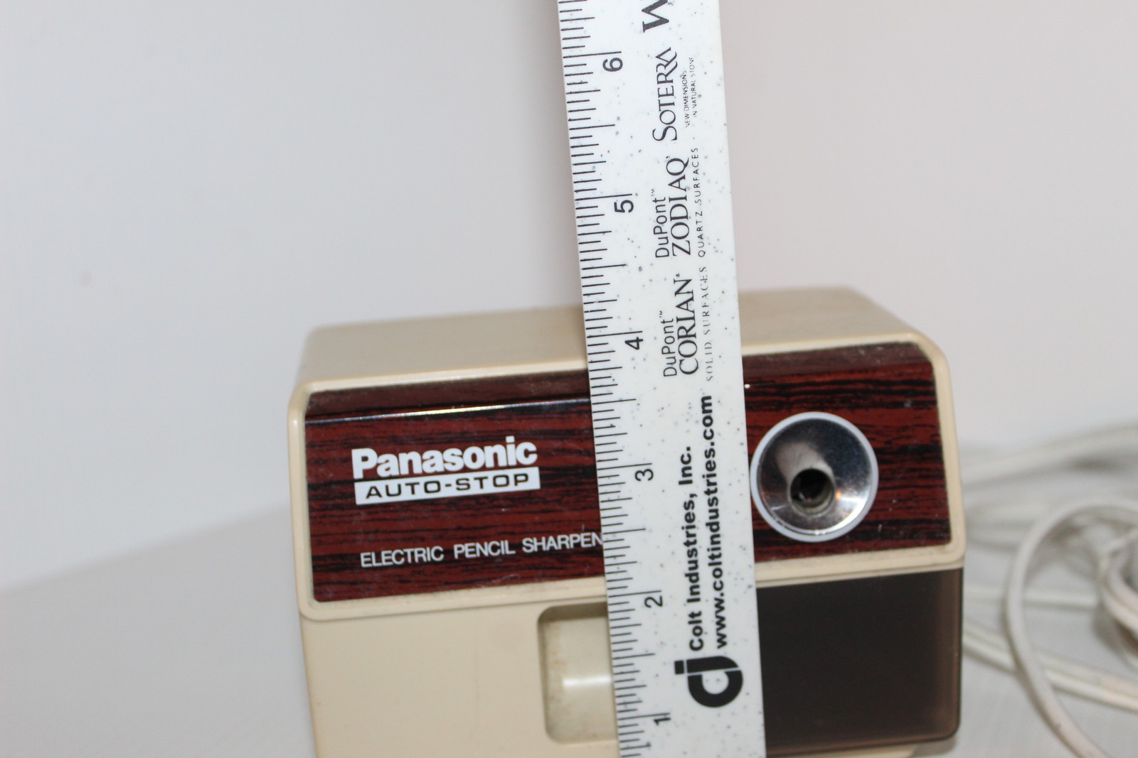 Vintage Panasonic AUTO-STOP Electric Pencil Sharpener KP-110 Made in Japan