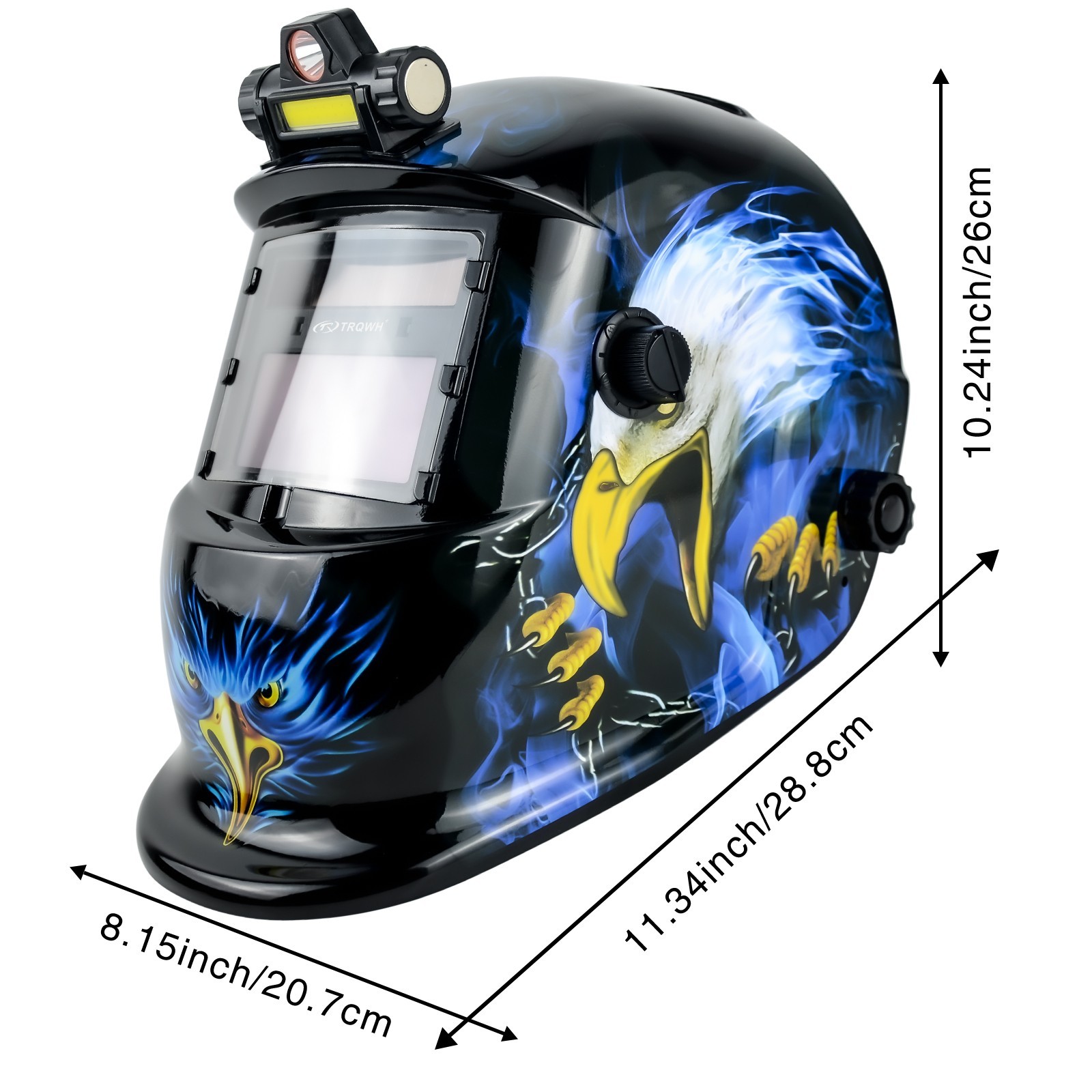 True Color Auto Darkening Welding Helmet