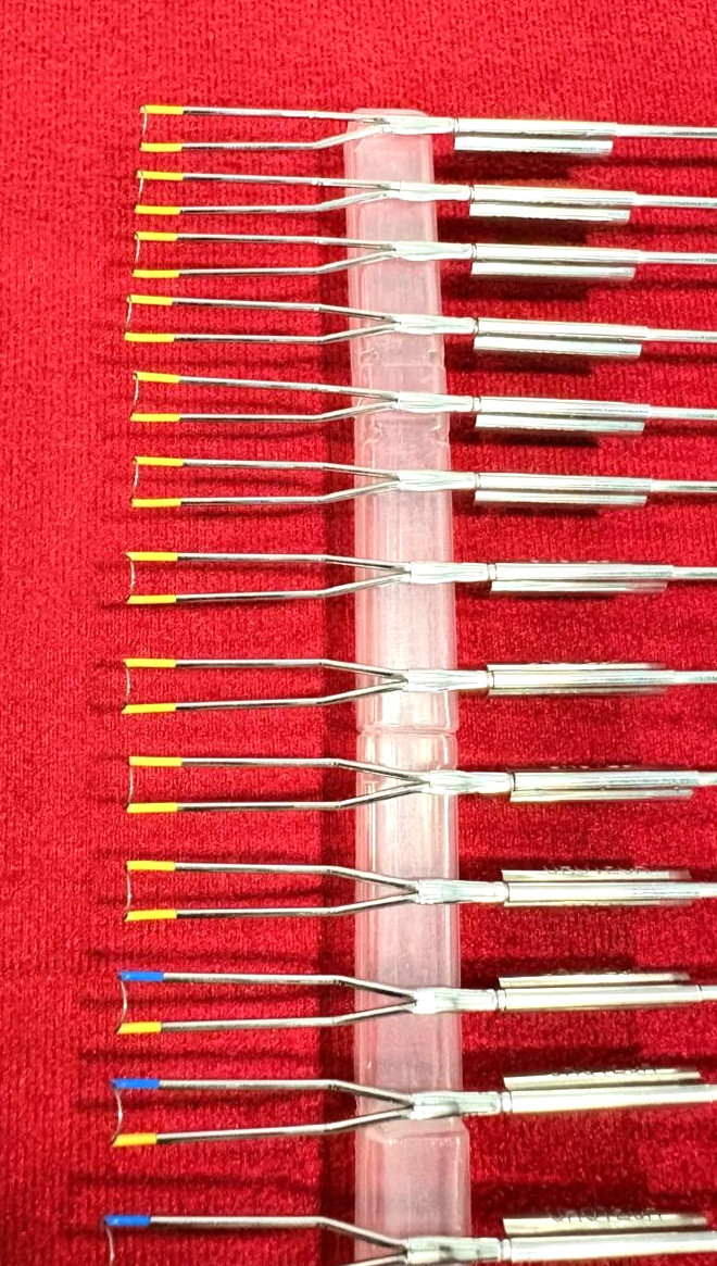20pc-Hysteroscopy Bipolar/Monopolar Cutting Loop Electrodes 4mmx280mm Reusable