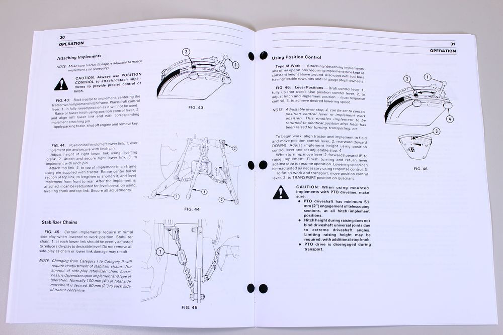 Set Massey Ferguson 231 Tractor Service Repair Owners Operators Manuals Shop