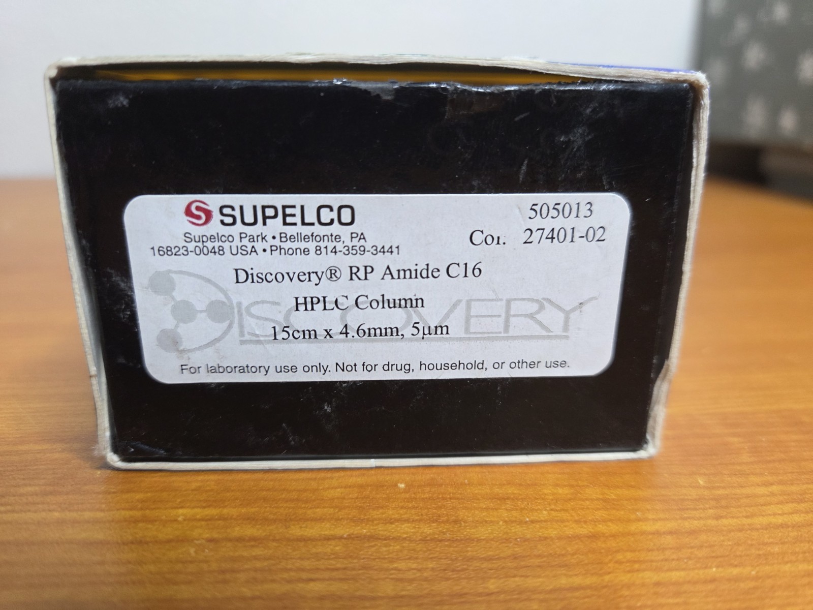 SUPELCO HPLC Column Discovery RP Amide C16 505013 150mm x 4.6mm, 5μm