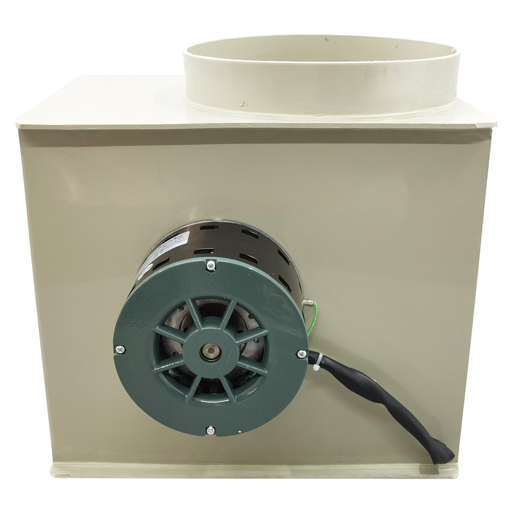 110V 60HZ Laboratory PP Centrifugal Blower Fan Anti-corrosion Fume Hood 300W