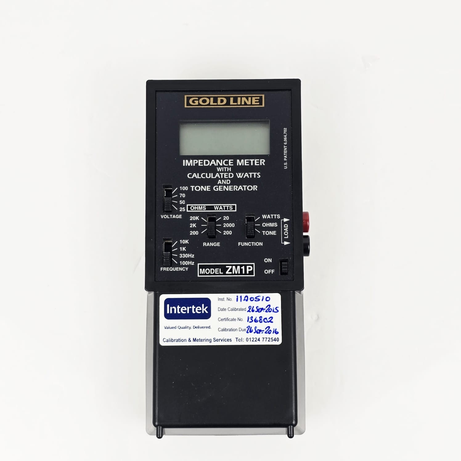 Goldline ZM1P Battery Operated Meter And Wattage Analyser