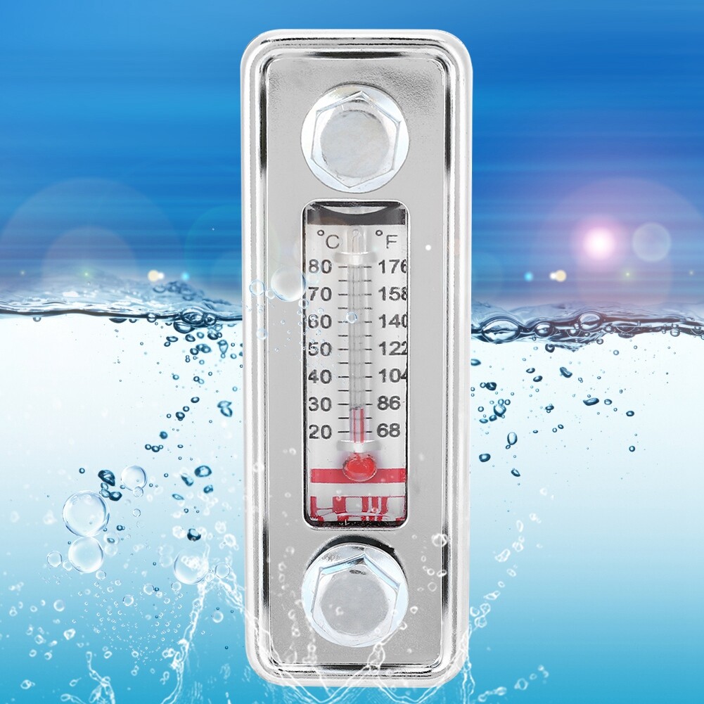 (LS-3/4.5)Hydraulic Oil Level Gauge With Thermometer 80 C/176 F Fluid