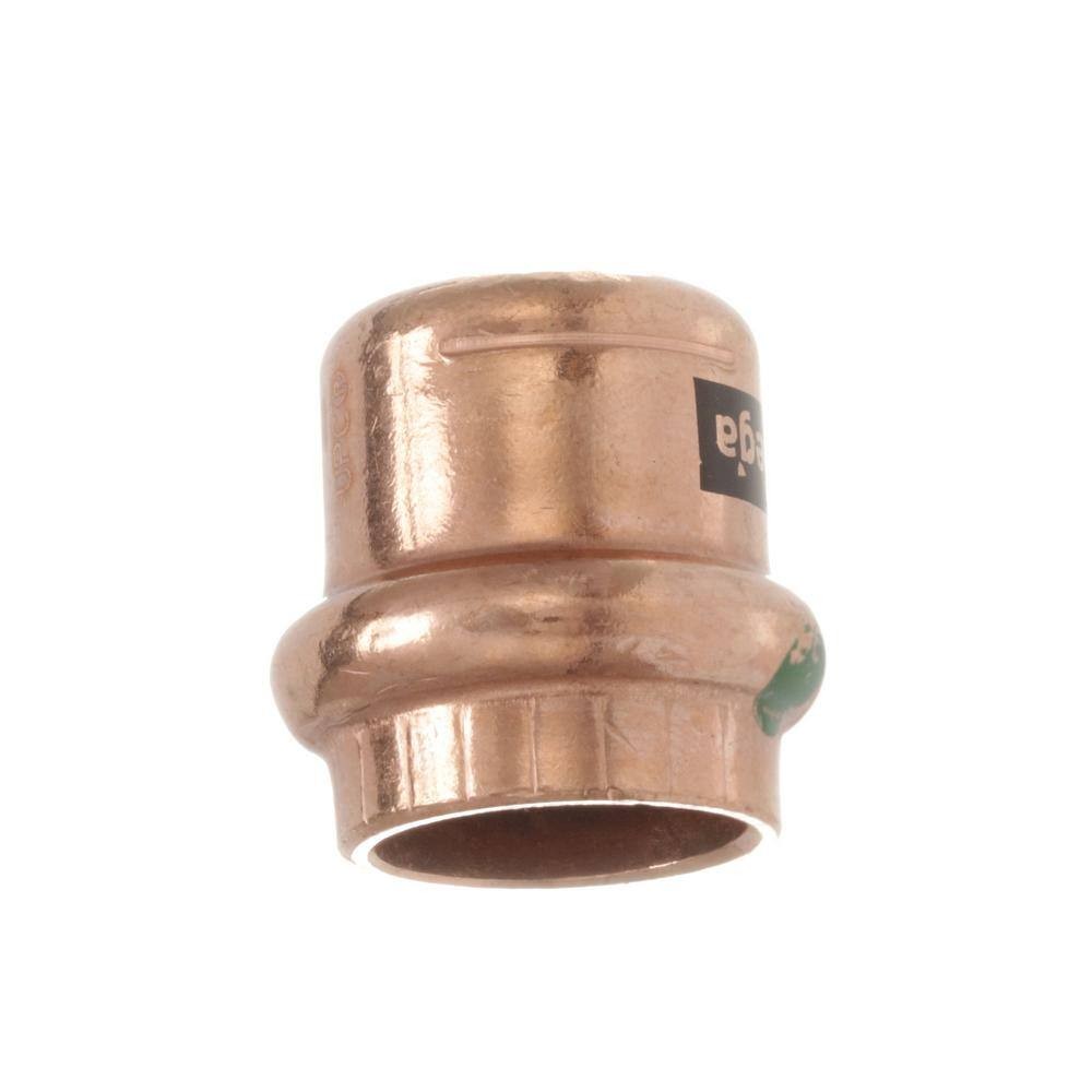 Viega ProPress – 1 Inch Press Copper Cap Fitting – 5 Pieces – #77455