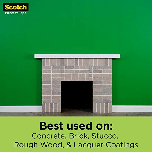 Scotch Green Painter’s Tape Extra Strength for Rough Surfaces 60 Yards