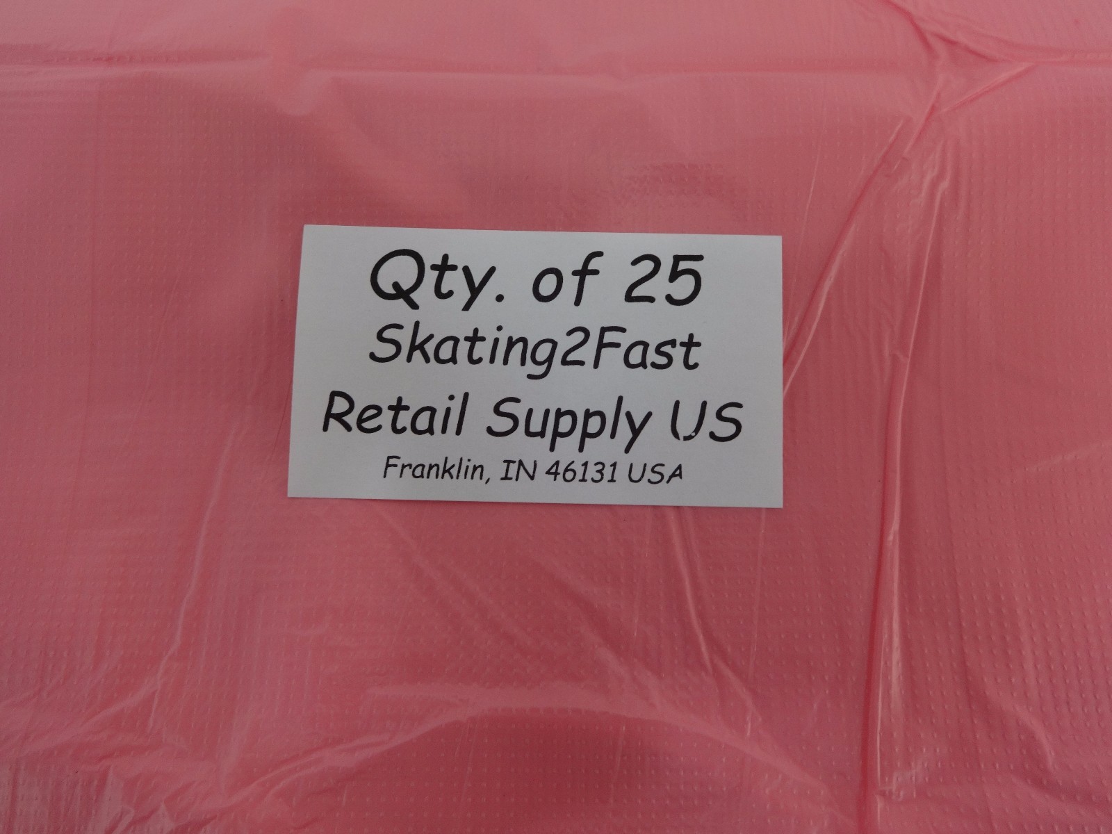 1/6 Pink Plastic T-Shirt Bags w/ Handles 11.5″ x 6″ x 21″ Retail Shopping