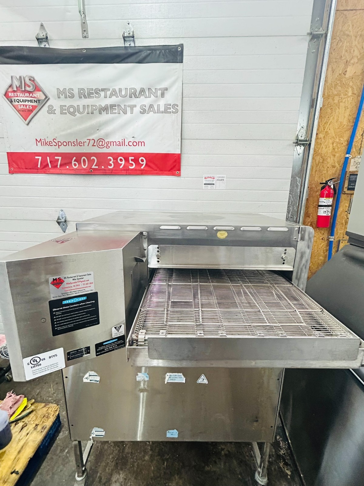 TurboChef HHC2020 High Speed Conveyor Pizza Oven Refurbished Works Great