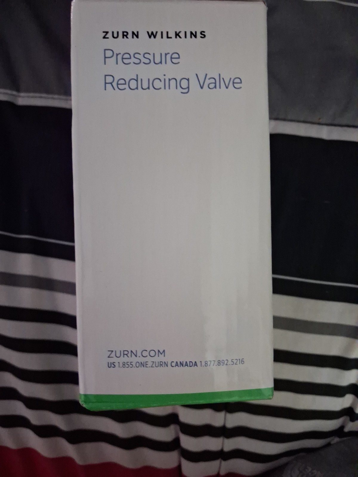 Zurn Wilkins Double Union 3/4″ Brass Pressure Reducing Valve 25-75 PSI Water