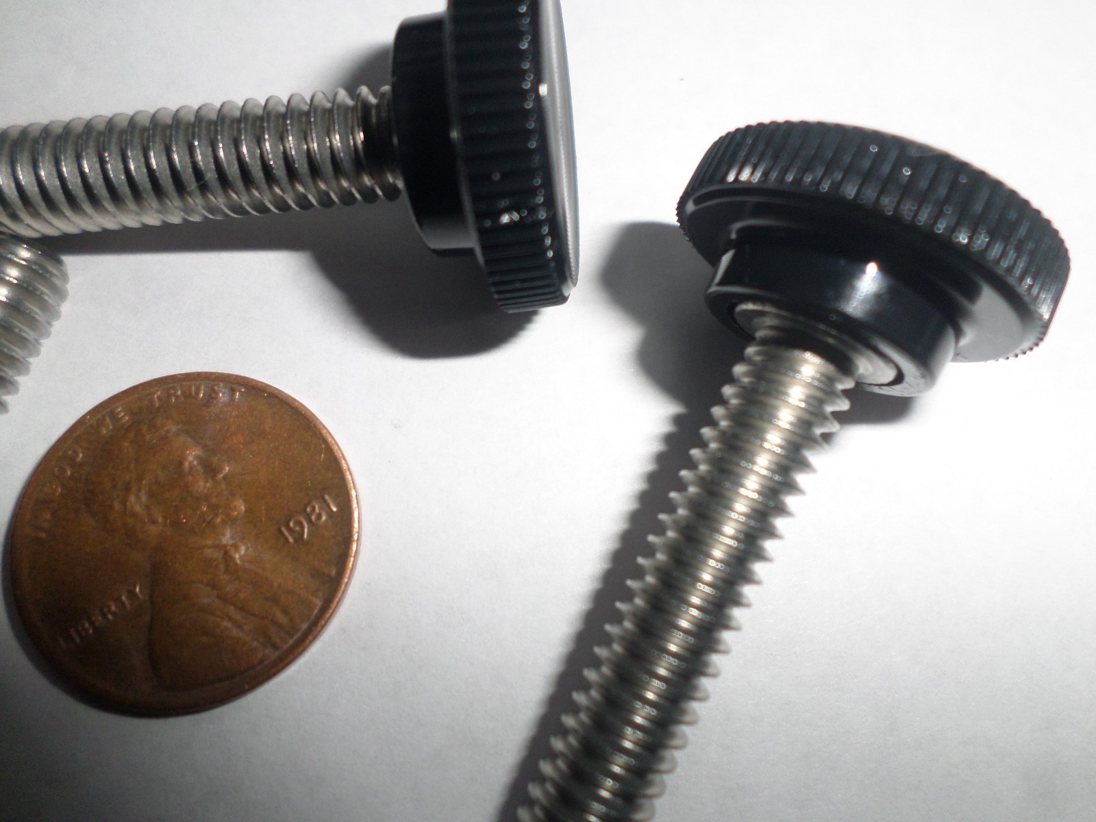 (4 Pcs) 1/4-20 x 1-1/4″ Thumb Screw *STAINLESS STEEL* FAST SHIP Thumbscrew