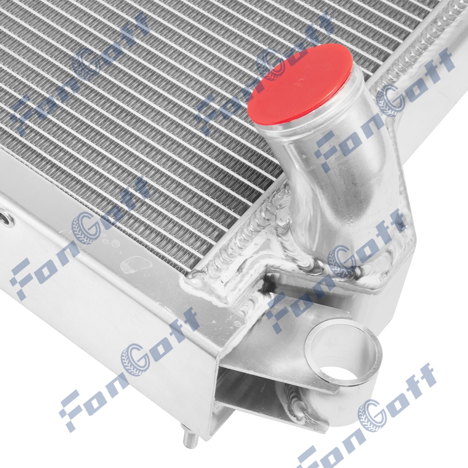 4 Row Radiator Fits John Deere 1640 1641 1840 2040 2140 2141 2350 2541 AL37568