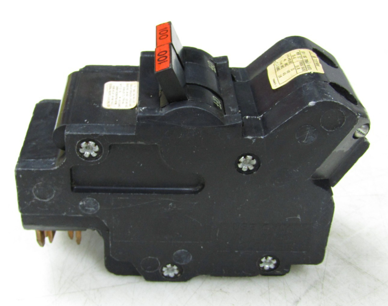 🙌FPE FEDERAL PACIFIC 100 AMP STAB-LOK CIRCUIT BREAKER 120/240 VAC 2 POLE NA2100