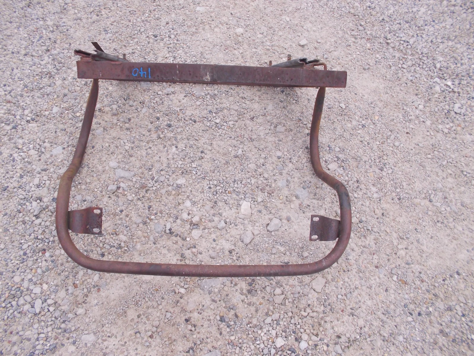 McCormick FarmalI 140 IH Late Model tractor square seat frame assembly w/ slides