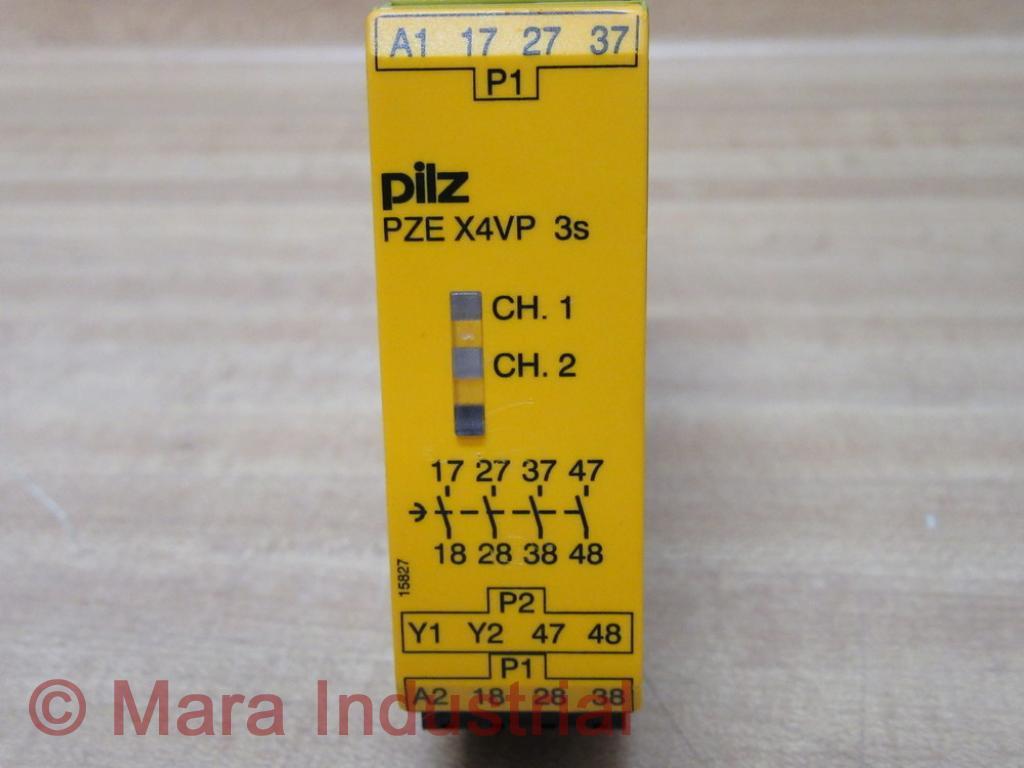 Pilz PZE X4VP 3/24VDC 4N/O Fix Relay 777583 120690