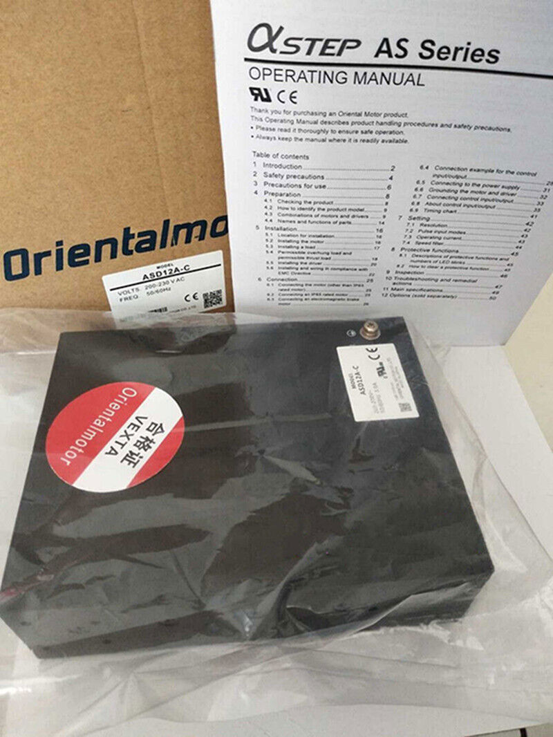 1PC Oriental ASD12A-C ASD12AC Stepper Motor New In Box Expedited Shipping