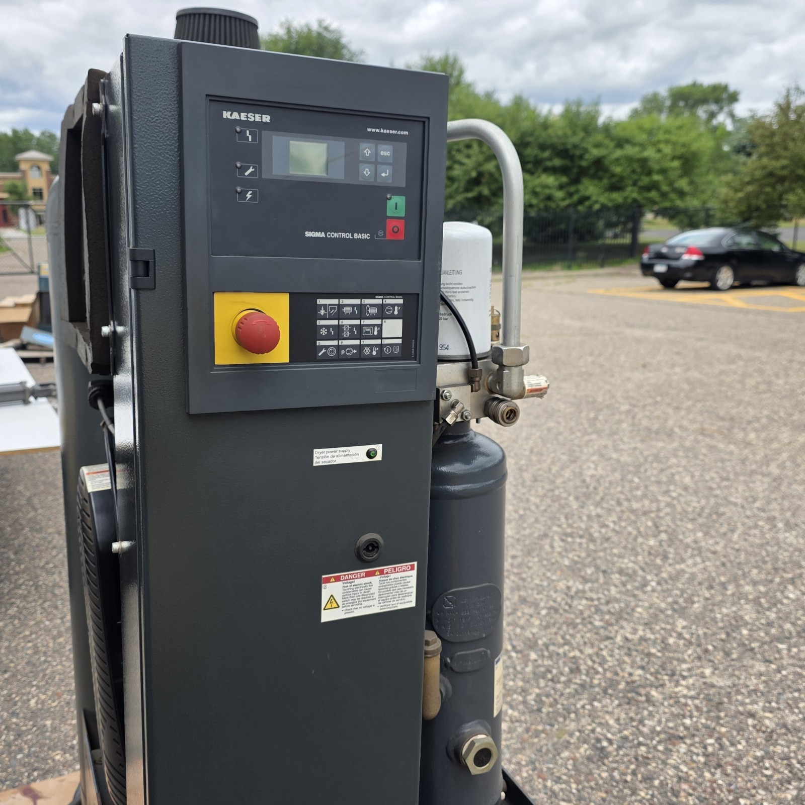 Kaeser Airtower 5C 5HP Rotary Screw Air Compressor 21 CFM 125 PSI 460V