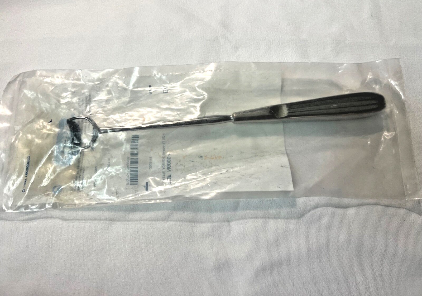 Bausch & Lomb Storz N6000 4 Barnhill Adenoid Curette 18mm Cut 21x22mm Tip 8.8″ L
